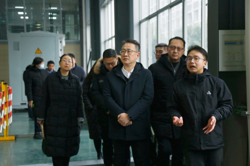 科技赋能 共谋发展｜武汉市能源集团有限公司党委委员、副总经理尹卫东到访长江电气