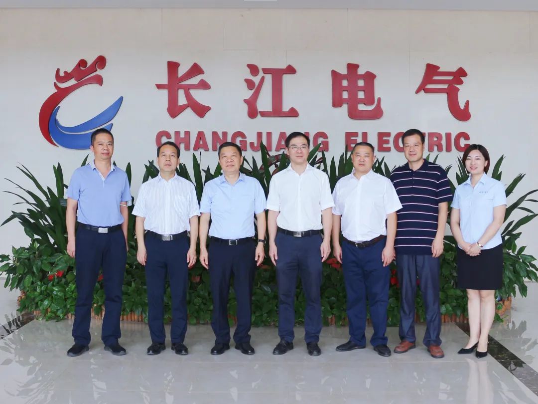湖北省工商联党组成员、副主席程坷一行到长江电气调研指导工作
