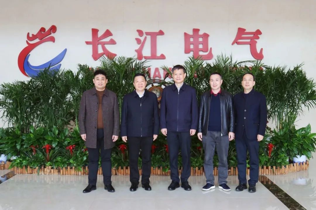 湖北省委统战部副部长、省工商联党组书记庄光明率队调研长江电气