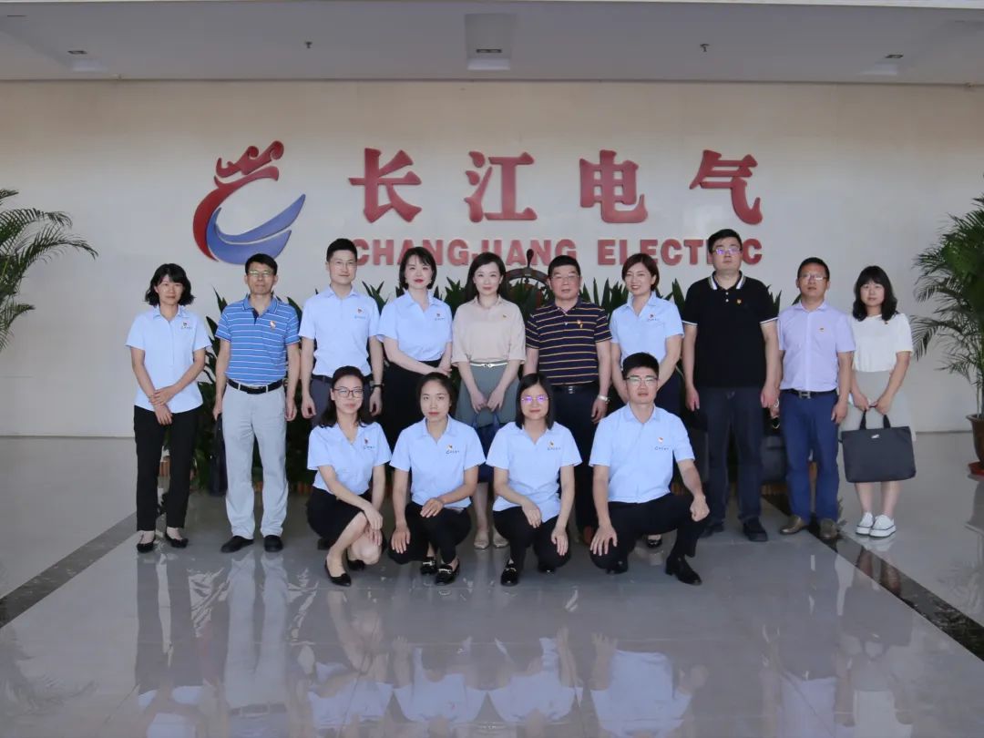 省人社厅与长江电气开展联合主题党日活动