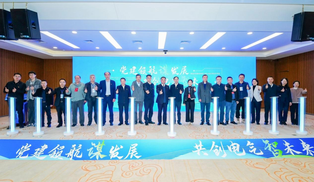 武汉电气行业协会40周年庆典暨党建联建强基提质试点启动大会隆重举行 | 长江电工集团应邀出席